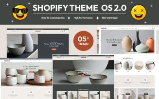 Claycraft - Handcrafted Ceramic & Home Decor Multipurpose Shopify 2.0 Responsive Theme