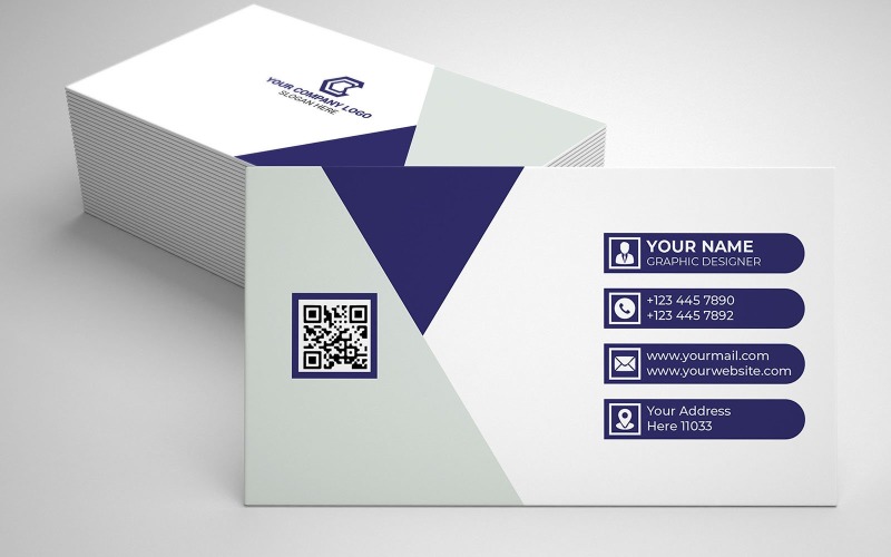 Creative Business Card Design Template 12 Corporate Identity