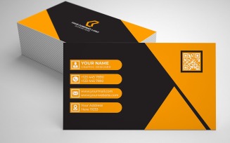 Creative Modern Business Card Layout Design