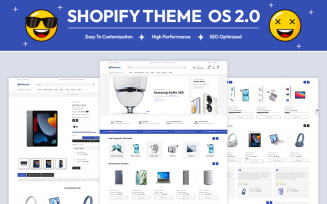 Cybertech - Electronics & Gadget Mega Store Multipurpose Shopify 2.0 Responsive Theme