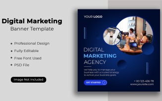 Digital Marketing Agency Design Template 01