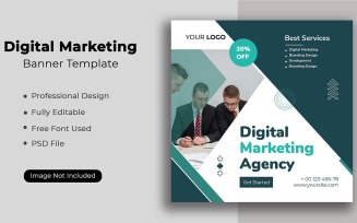 Digital Marketing Agency Design Template 03