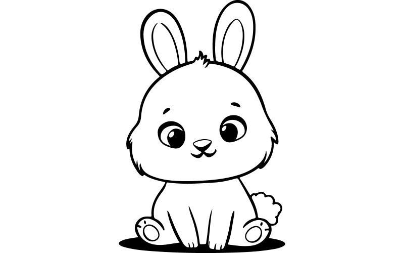 illustration of a bunny vector Illustration