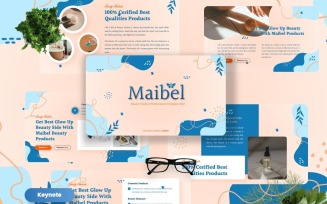 Maibel - Beauty Products Keynote Templates