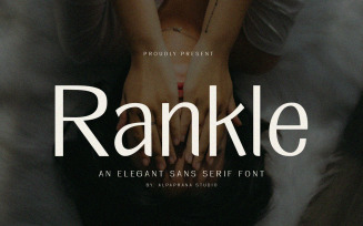 Rankle - Modern Sans Serif
