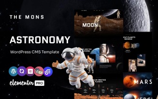 The mons - Astronomy Multipurpose WordPress Elementor Theme