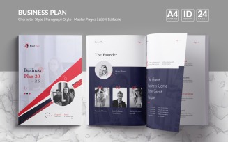 Business Plan Template - (InDesign)