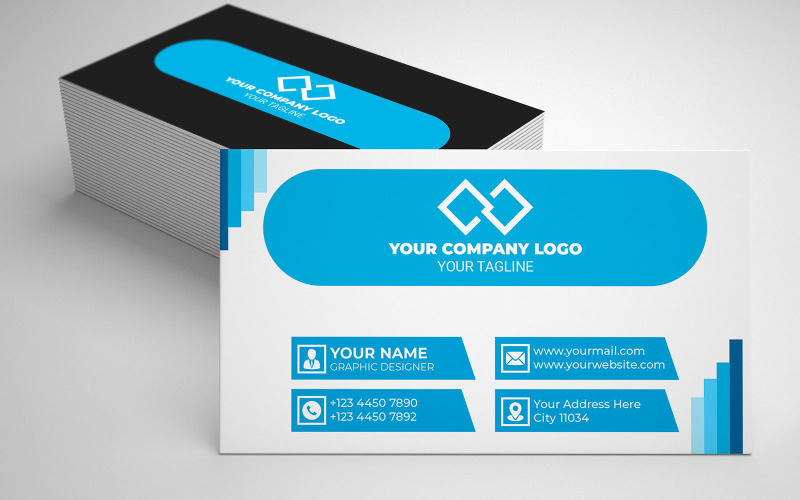 Unique and Elegant Business Card Templates (New) Corporate Identity