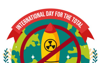 10 Day for the Elimination of Nuclear Weapon Illustration