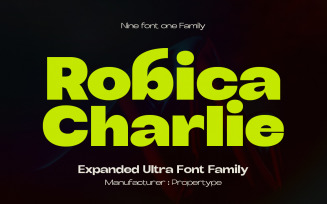 Robica Charlie Font display