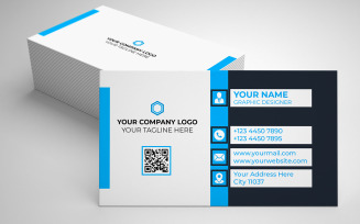 Modern Corporate Business Card Design Template Design