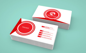 Business Card Design Template and ready for print Design