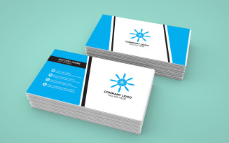 Business Card Template Design Layout Design