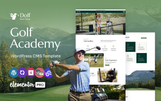 Dolf - Golf Academy Multipurpose WordPress Elementor Theme