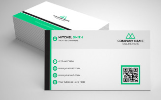 Professional Corporate Identity Business Card