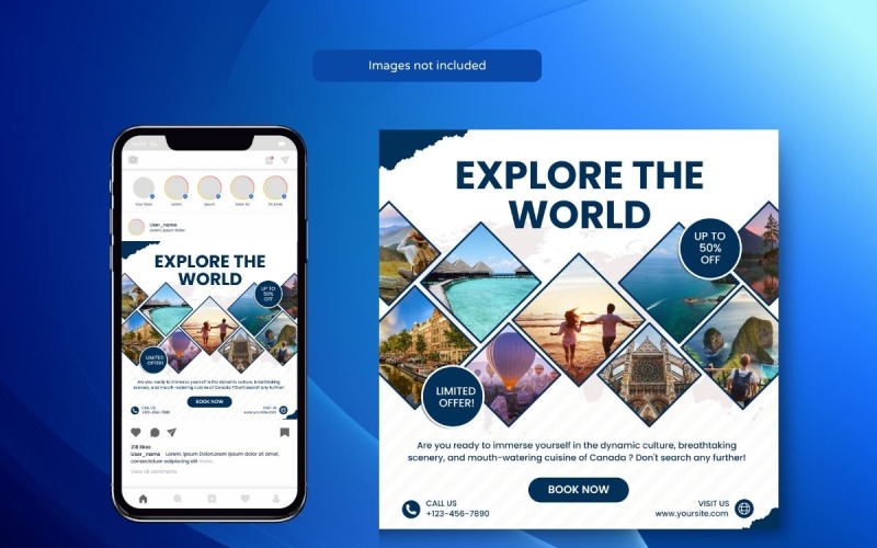 Special Travel Offers Holiday Tours white Social Media