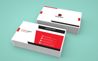 Vector modern business card design Template