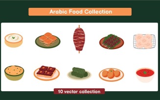 Arabic Food Collection Set