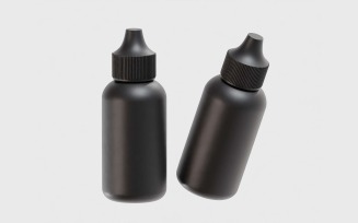 Cosmetic bottle High quality 3d model 08