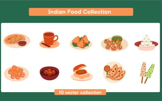 Indian Food Collection Set