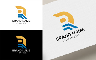 Letter RDP business logo-07-203