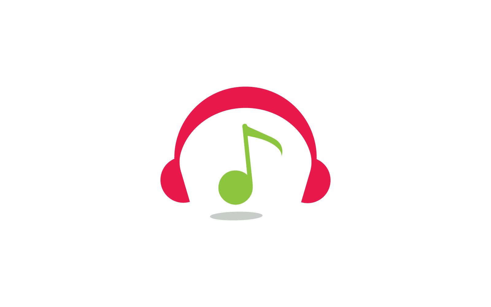 Music logo and symbol design template