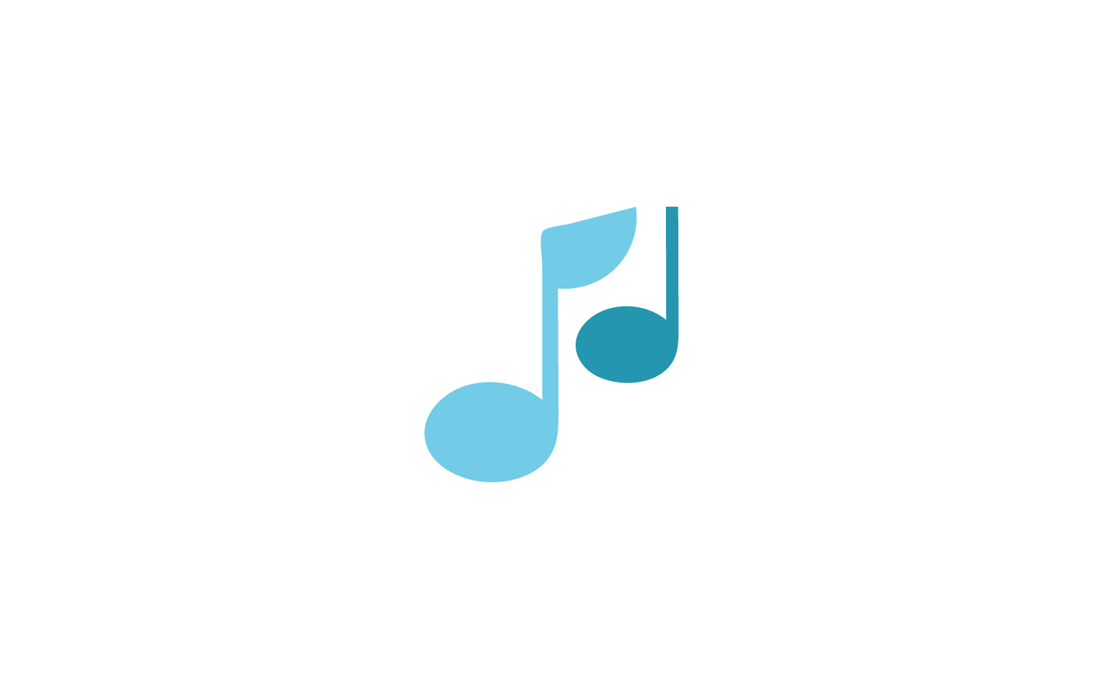 Müzik illüstrasyon logosu ve sembol tasarım şablonu