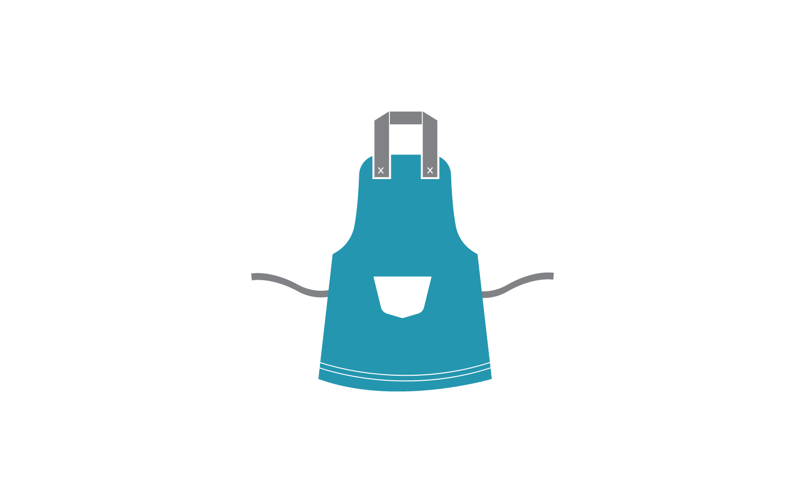 Schort logo afbeelding vector ontwerpsjabloon