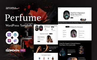 Aroma - Perfume Shop And Cosmetics Store Multipurpose WordPress Elementor Theme