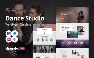 Roksdance - Dancing Academy And Dancing Studio WordPress Elementor Theme