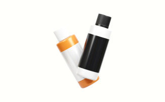 Cosmetic Oil bottle 3D model