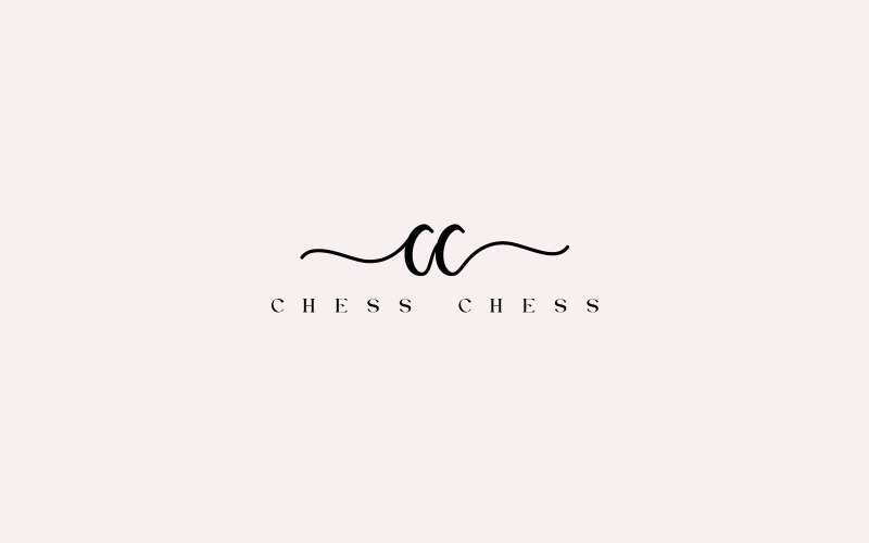 Creative luxury CC letter logo Logo Template