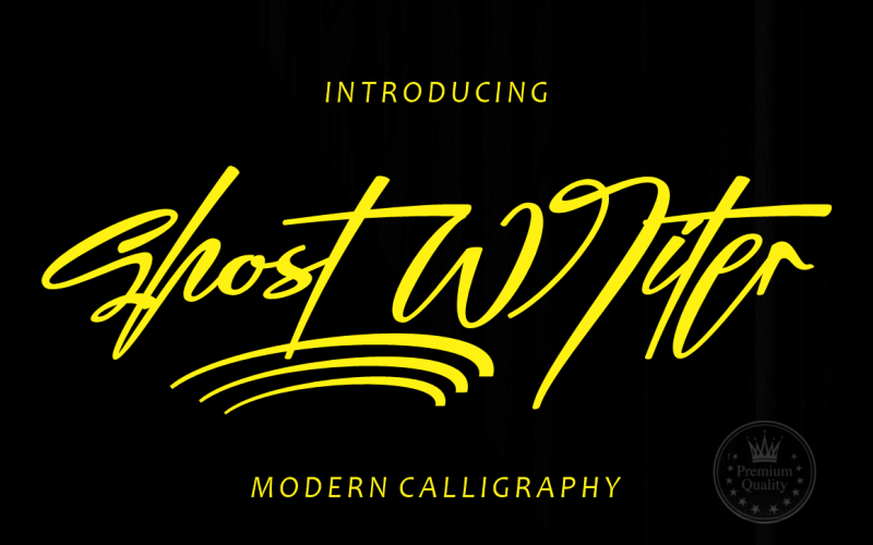 Ghost Writer HandWrittent Font