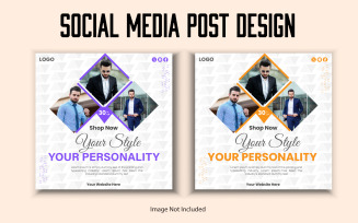 Minimal Social media post Design