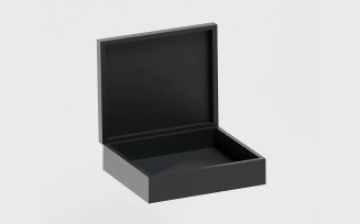 Paper box low poly 3d model