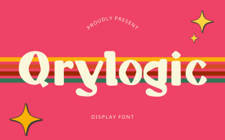 Qrylogic - Amazing Display Font