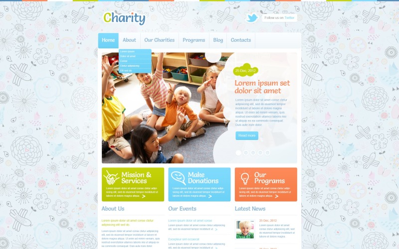 Children Charity WordPress Theme