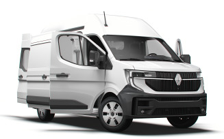 Renault Master L2H3 Van HQ Interior 2024