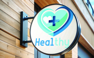 Healthy Logo Template design