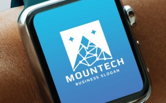 Mountain Tech Letter M Logo