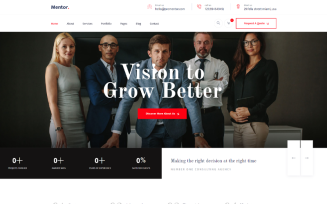 ProMentor - Consulting Business WordPress Theme