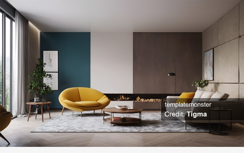 Discover Serenity in Modern Design Elegance Illustration