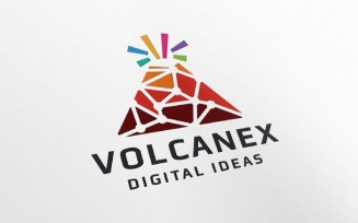 Volcanex Letter V Pro Logo