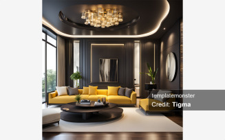 Yellow Accent: A Statement in Luxury Design