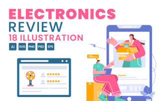 18 Electronics Review Illustration