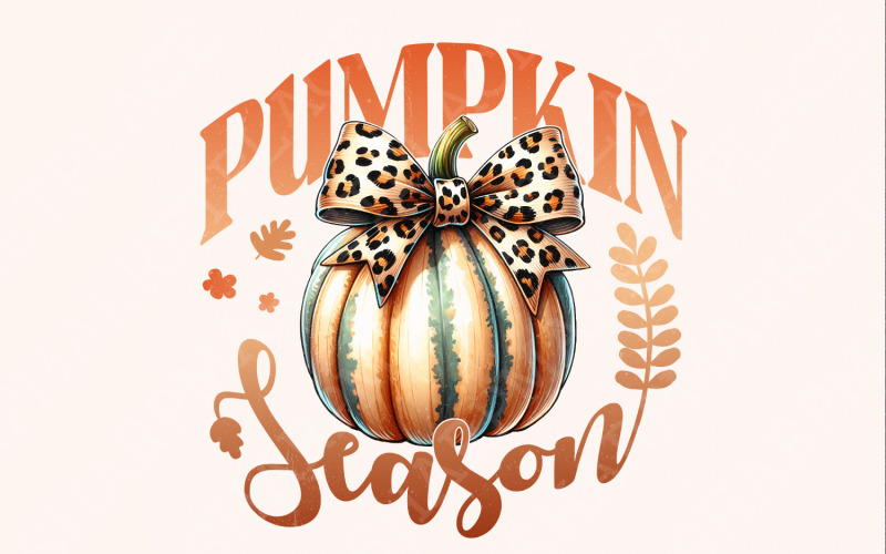 Retro Pumpkin Season Png, Fall Vibes Png, Coquette Pumpkin, Autumn PNG, Fall Illustration
