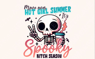 Spooky Bitch Season png, Halloween png, Spooky Season png, Funny Halloween png, Spooky Bitch