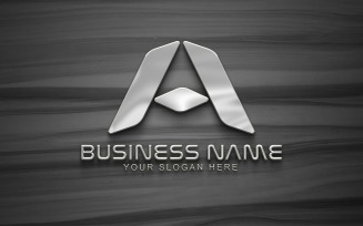 A Letter Professional Logo Design - Brand Identity 2