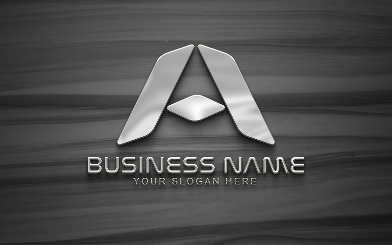 A Letter Professional Logo Design - Brand Identity 2 Logo Template