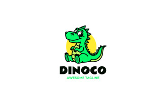 Crocodile Mascot Cartoon Logo 5